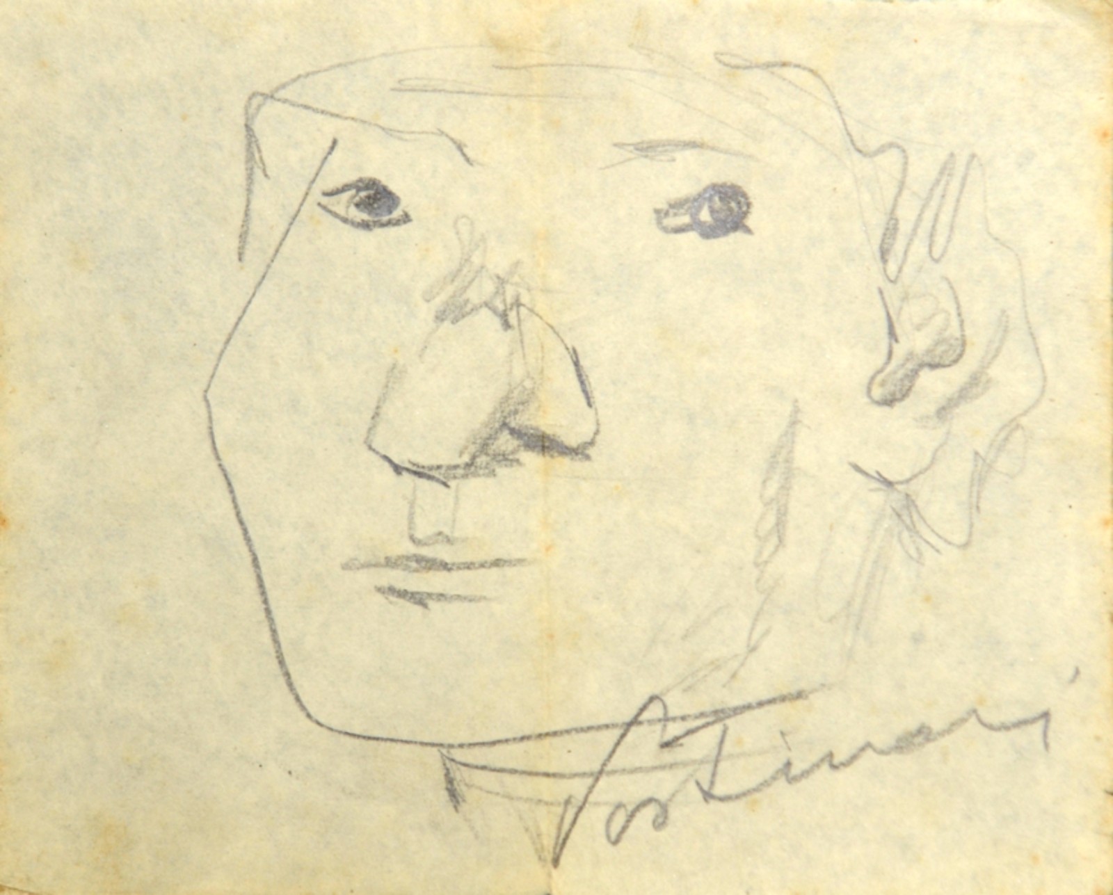 Cabeça de Homem, aprox. 1954